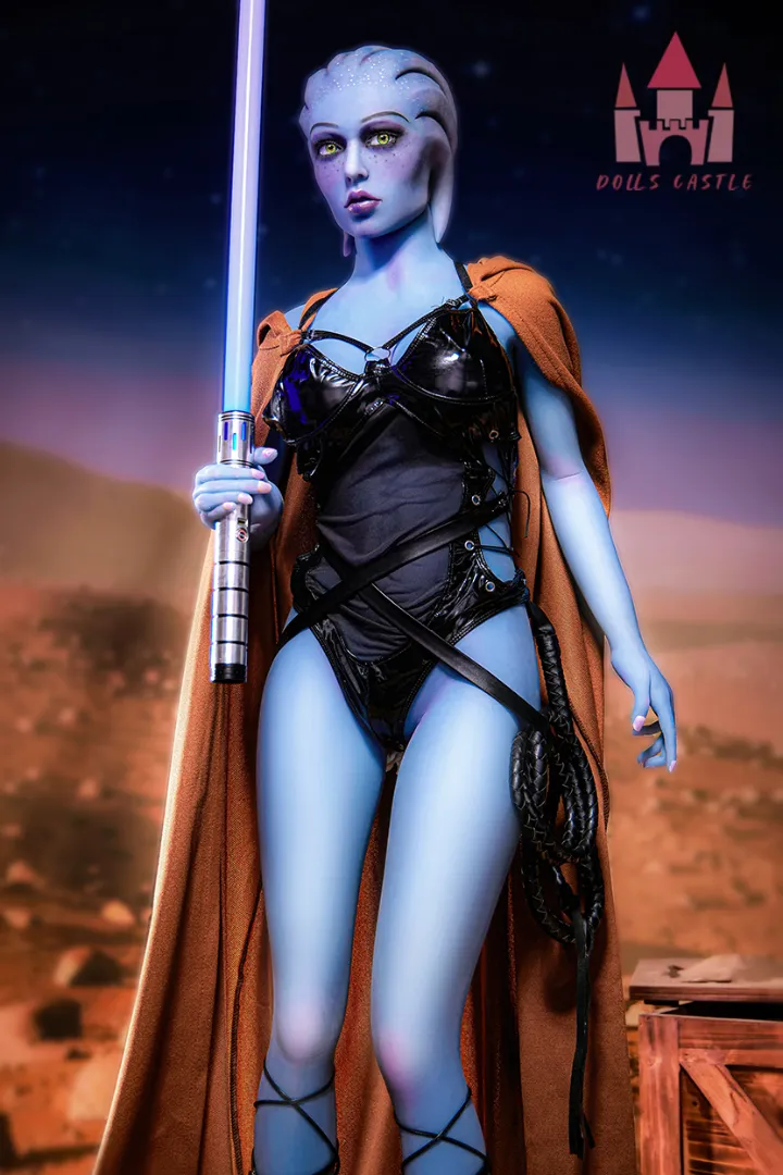 Patung Seks Alien Biru 156cm